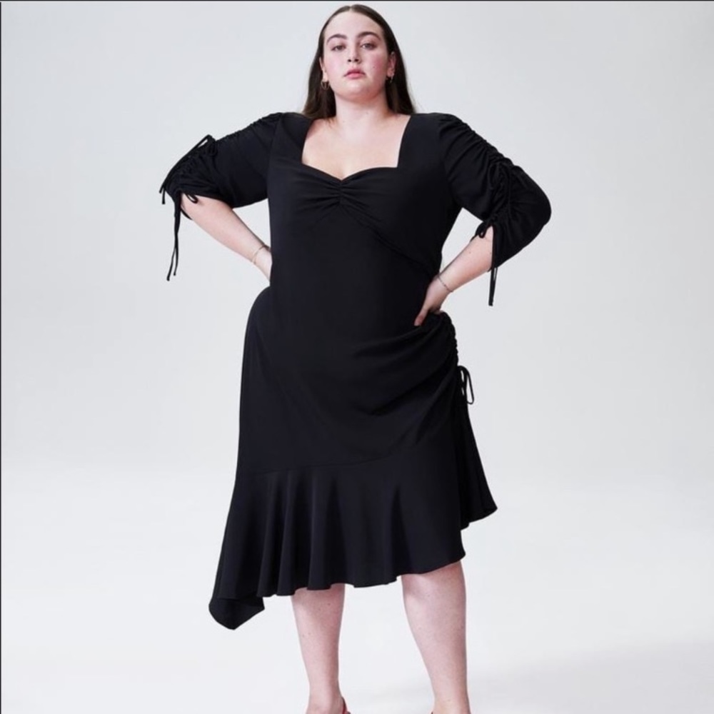 NWT Rodarte x Universal Standard Dress in Black